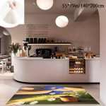 Imituotas ka&scaron;myras chrizantemos kilimas, 79 * 118 colių / 200 * 300 cm