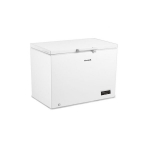 &Scaron;aldiklis - BRANDT - BFK301ESW - 308L - 85 cm - Stiklinės stumdomos durys