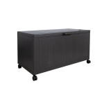 Lauko daiktadėžė Home4you Mirador, 130x60.4x80 cm, pilka