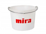 Kibiras skiedinio mai&scaron;ymui Mira, baltas, plastikinis, 20l