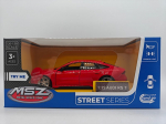 Sportinis automobilis Audi RS 7 Msz, raudonas