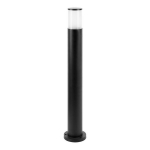 DALIA stovinti sodo lempa, E27, IP54, 80 cm, juoda