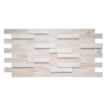 Walldone 3D PVC sienų plok&scaron;tė Balintas ąžuolas - skandinavi&scaron;ko stiliaus dizainas (980 x 480 mm), 5 vnt. rinkinys
