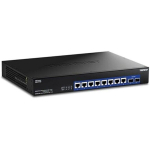 Nevaldomas perjungiklis - TRENDnet - TEG-S7102 - 10 prievadų 10 G - 8 RJ-45 - 2 SFP+