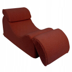 Poilsinis fotelis-sofa Wave Lounger Bearly Brown
