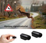 Ultragarsiniai &scaron;vilpukai automobiliui BULLE-T. Laukinių gyvūnų baidymo signalizatoriai