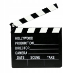 Režisieriaus lenta Clapperboard 27,5x30cm
