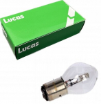 Lucas motociklo lemputė 12v 45/40w Ba20d