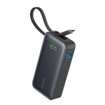Anker Nano 30w Powerbank 10000mah su Usb-c kabeliu ir ekranėliu, Juodas