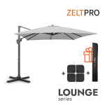 Lauko skėtis su padu (užvalkalas dovanų) Lounge Light Grey