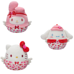 Plonas žaislas Squishmallows Hello Kitty 20 cm Valentino leidimas