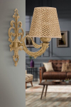 Opviq sieninis &scaron;viestuvas Lily Hazeran - Natural, Gold