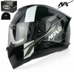 Naxa F29 integralus motociklo &scaron;almas su saulės skydeliu, D.s