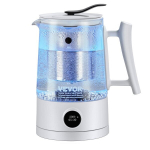 Virdulys VEVOR Vandenilio vandens generatorius, 1,5 L vandenilio generatorius-vandens virimo aparatas su didele talpa, SPE ir PEM technologija, vandenilio turtingas vandens jonizatorius kavos ar arbatos užvirimui