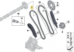 BMW Laikrodžio Grandinė 5 F10 F11 G30 G31 7 F01 F02 G11 G12 X5 E70 F15 G05 X6 E71 F16 G06 X7 G07 Originalus 11318475185