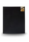 3d medvilninė juoda drobė Black 130x150
