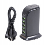 20w 5 prievadų Usb stotelė, daugiafunkcinė įkrovimo stotelė, universali