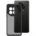 &bdquo;Imak&ldquo; kieto silikono (TPU) matinis dėklas - tamsintas / juodas (OnePlus 13)