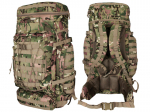 Turistinis kuprinė MAX PACK 85L, Texar, skirtas žygiams pėsčiomis ir stovyklavimui, molle sistema, suspaudimo diržai, MC Camo kamufliažas