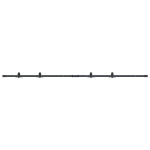stumdomų spintelių durų komplektas 213 cm anglinis plienas CFE514493