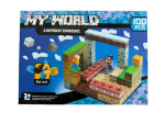 Magnetiniai blokeliai Minecraft stiliaus, 100 vnt.