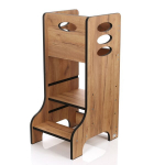 Montessori bok&scaron;telis vaikams, 90 cm, rudas