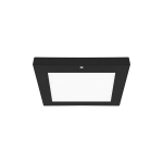 OLGIERD LED D MVS 18W BLACK CCT lubinis LED &scaron;viestuvas su judesio jutikliu STR&Uuml;HM 20 x 225 x 225 mm