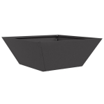 metalinis vazonas Juodas Metalas 40 x 40 x 15 cm Patvarus CFE83120