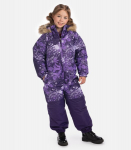 Huppa Žieminis kombinezonas WILLE, dark lilac pattern/ dark lilac
