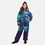 Huppa Žieminis kombinezonas WILLE 2, multicolor pattern/ dark lilac