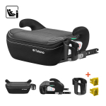 Tulano Cabby 30 grey automobilinė kėdutė-pasostė su ISOFIX ir gėrimų laikikliu, i-Size