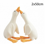 pliu&scaron;inių žąsų &scaron;eimyna, 2x50cm pliu&scaron;inės žasys