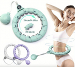 žalias lankas hula hoop pilvo formavimui ir masažui