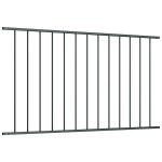 Tvoros plok&scaron;tė, antracito spalvos, 1,7x1,25m, plienas CFE5668383