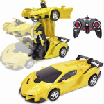 Transformuojamas su pulteliu transformeris, geltonas 35 cm