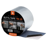 Mocni butilo juosta Bingomat TB-10, 10 cm x 5 m, sandarinanti ir atspari vandeniui
