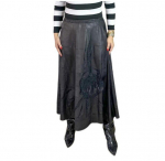 Midi sijonas/Aysel/22765-2/juodas/