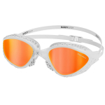 Plaukimo akiniai Buddyswim OzeanX White/Orange Mirror