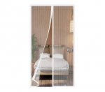 Went magnetinis tinklelis nuo uodų durims 90&times;240 cm, baltas