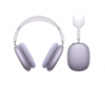 Bluetooth ry&scaron;io užedadamos ausinės, violetinės su dėklu