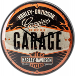 SIENINIS LAIKRODIS &raquo;Harley-Davidson - Garage&laquo;, Nostalgic-Art