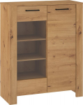 Vitrina Meblocross Slide Sli-14 1DN, ruda