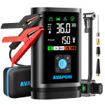 AVAPOW JP3 &ndash; Variklio užvedimo įrenginys su oro kompresoriumi 3000A, 12V, 59.2Wh