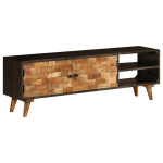 TV spintelė, 140x30x45 cm, Juoda
