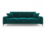 Keturvietė sofa Mazzini Sofas Madara, &scaron;viesiai žalia
