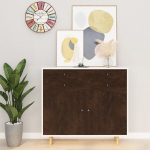 Lipni plėvelė baldams VidaXL, 500x90 cm, ruda
