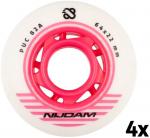 Ratukai riedučiams Nijdam 64x22 mm, 85A , 4 vnt.