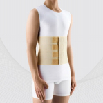 Tonus Elast, Elast 9901 comfort, Elastinis medicininis pooperacinis pilvo diržas su kietais įdėklais nugaros srityje, beige, 2 dydis