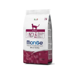 Monge Natural Superpremium visavertis pa&scaron;aras suaugusioms katėms gyvenančioms kambaryje, su Vi&scaron;tiena 10kg