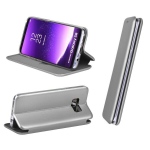 Reach Book Elegance, skirtas Samsung A326 A32 5G, pilkas